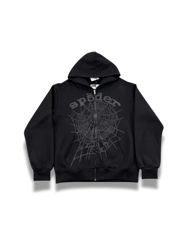48 Sp5der Zip Hoodie